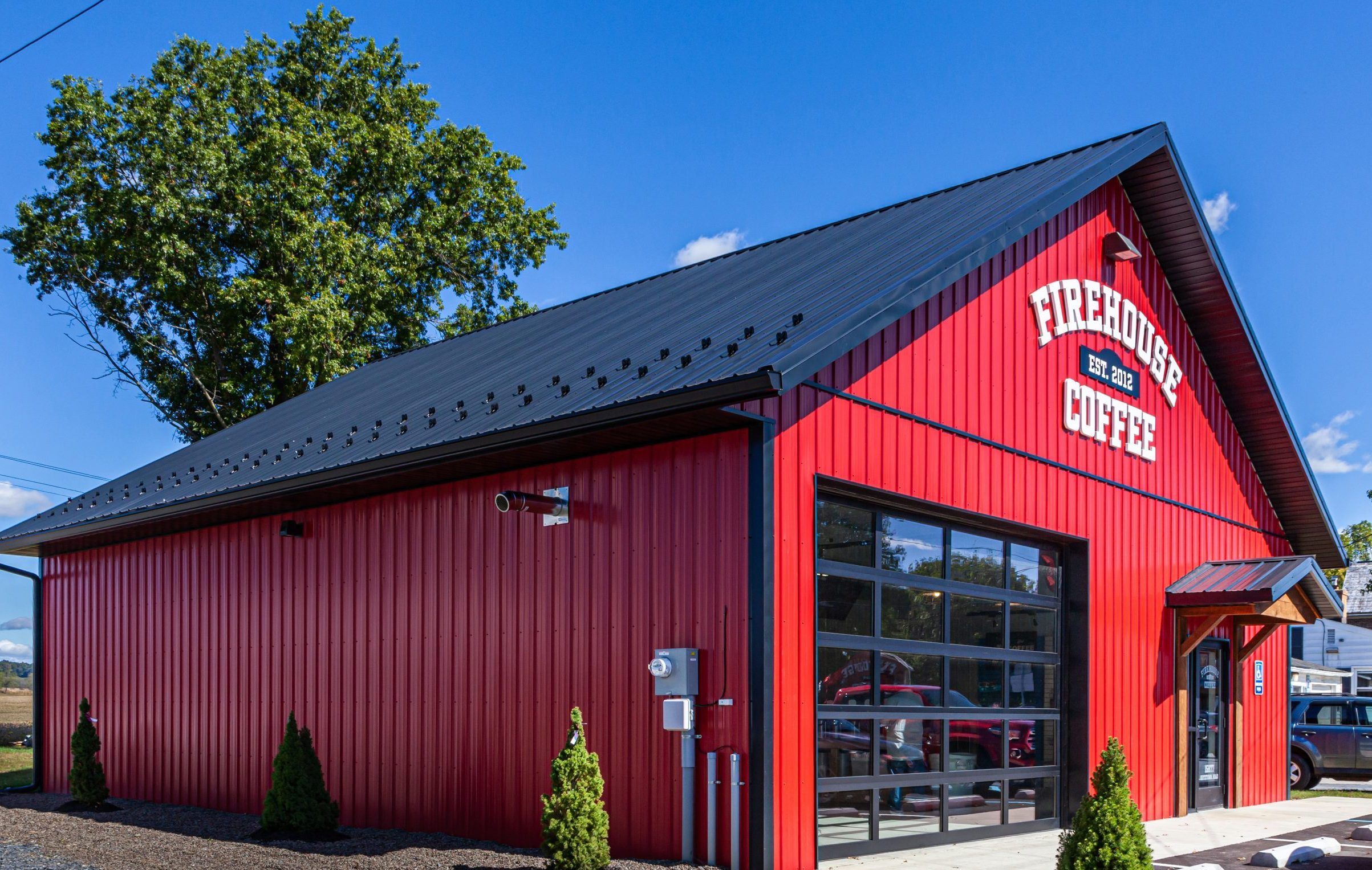 Firehouse Coffee building exterior
